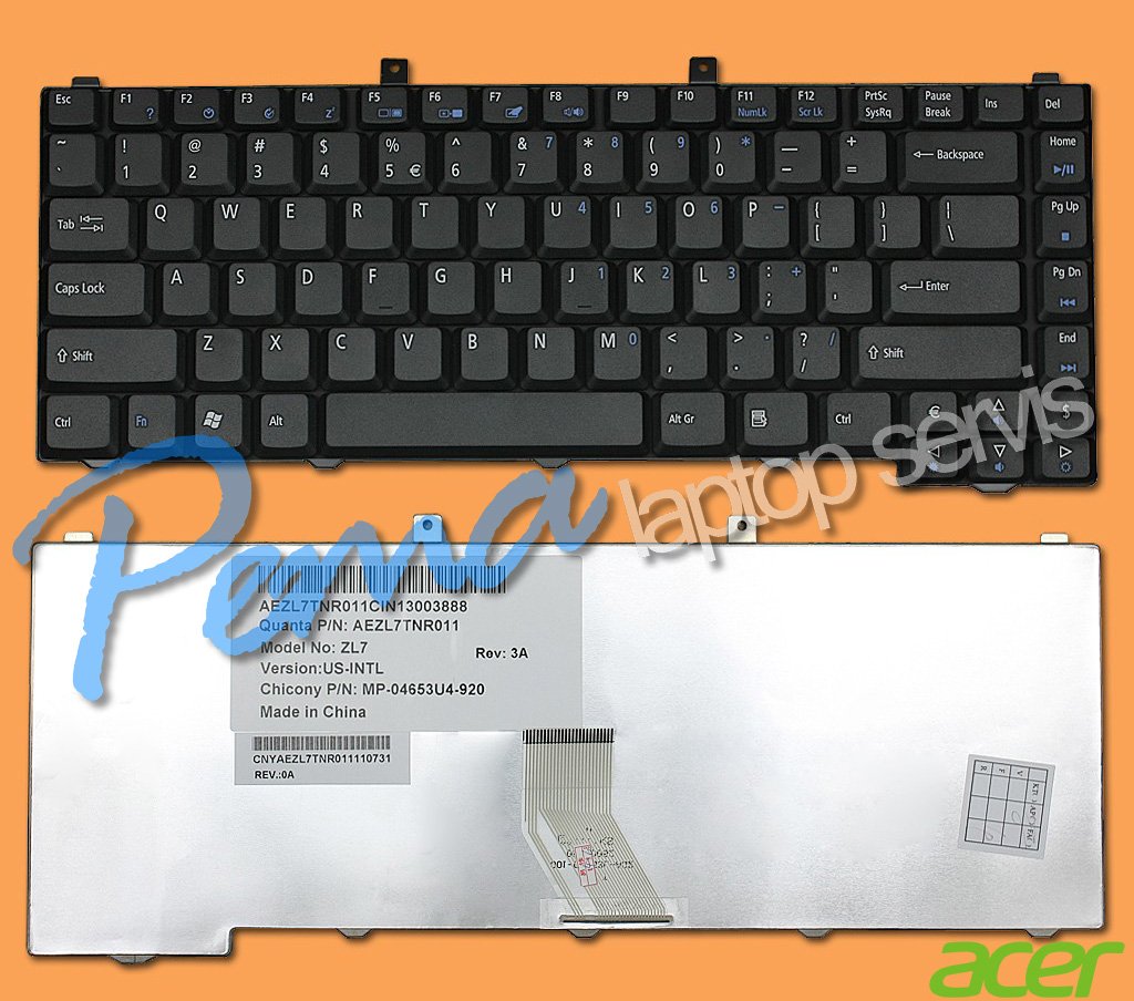 Acer Aspire 3000 klavye