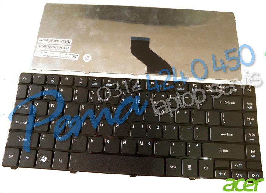 Acer Aspire 3935 klavye