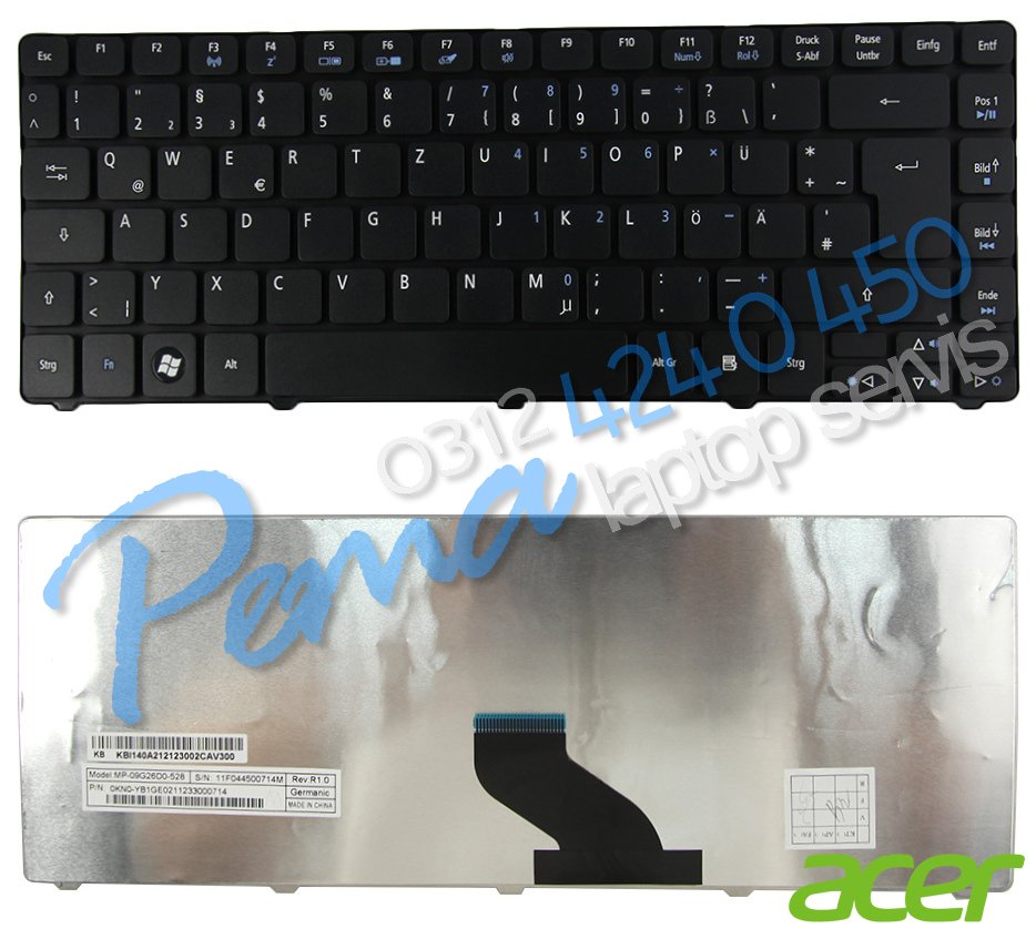 Acer Aspire 4535 klavye