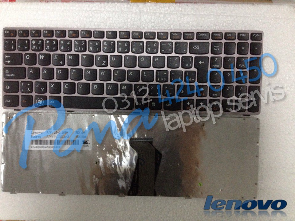 Lenovo Y560P klavye