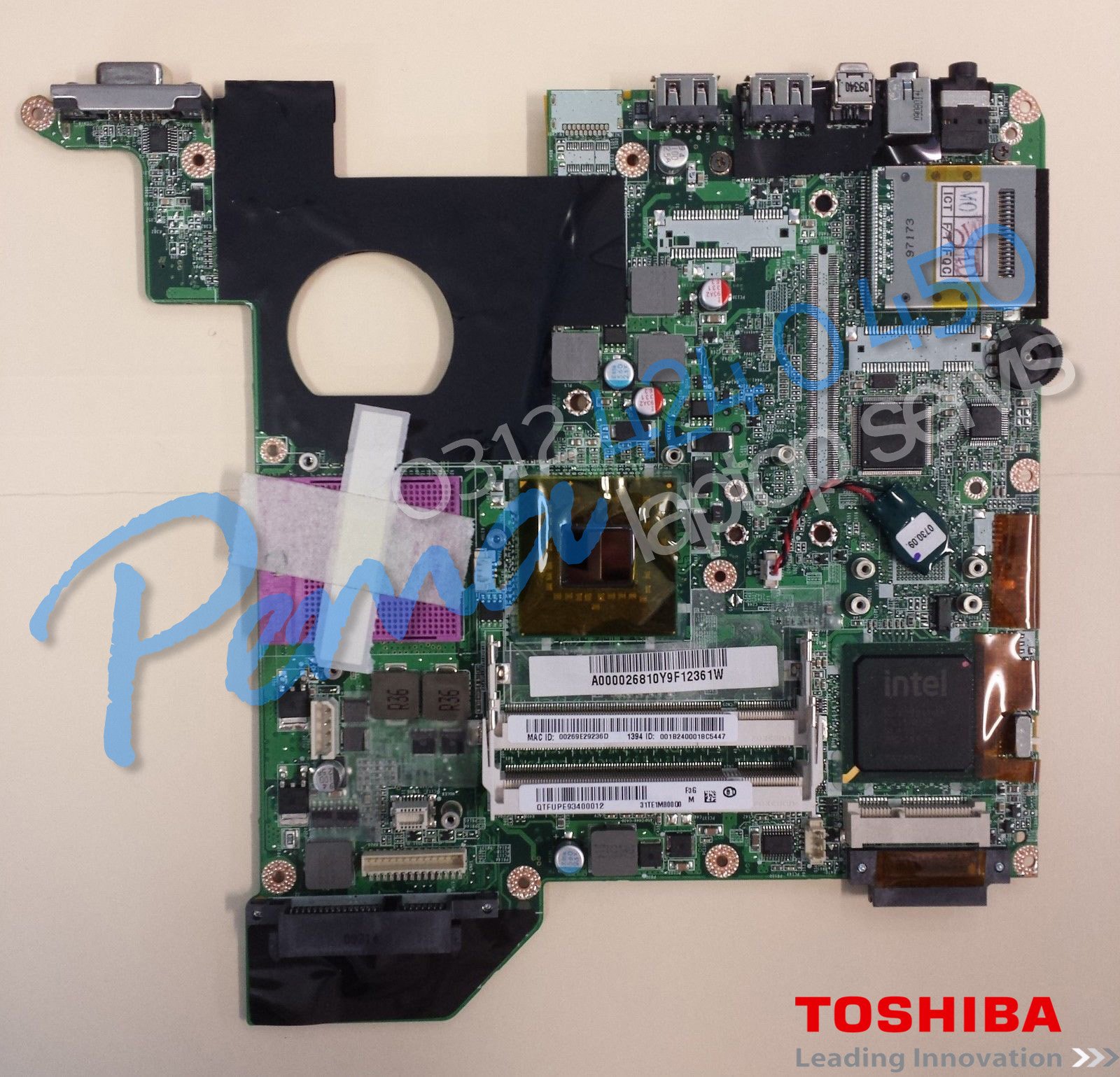 Toshiba Satellite U405 Anakart