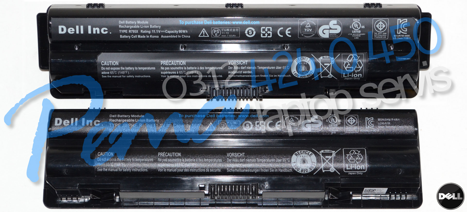 dell XPS L502X batarya